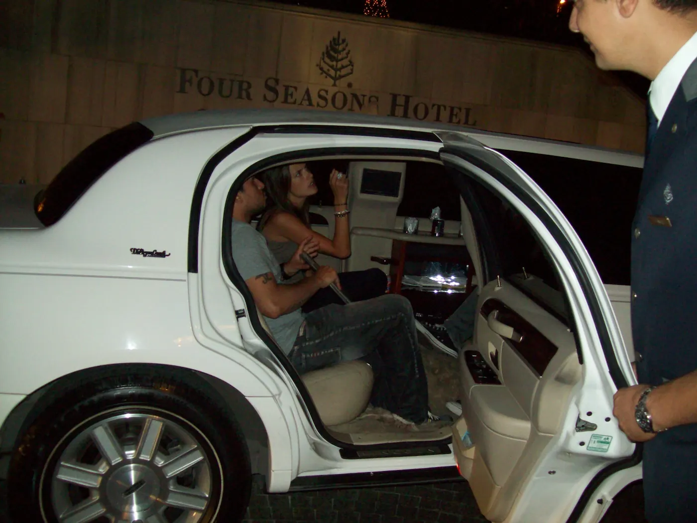 Alessandra Ambrosio and Orkun Biliş, Co-Founder of Illusthrone, in a publicly shareable high-profile hospitality context in Istanbul
