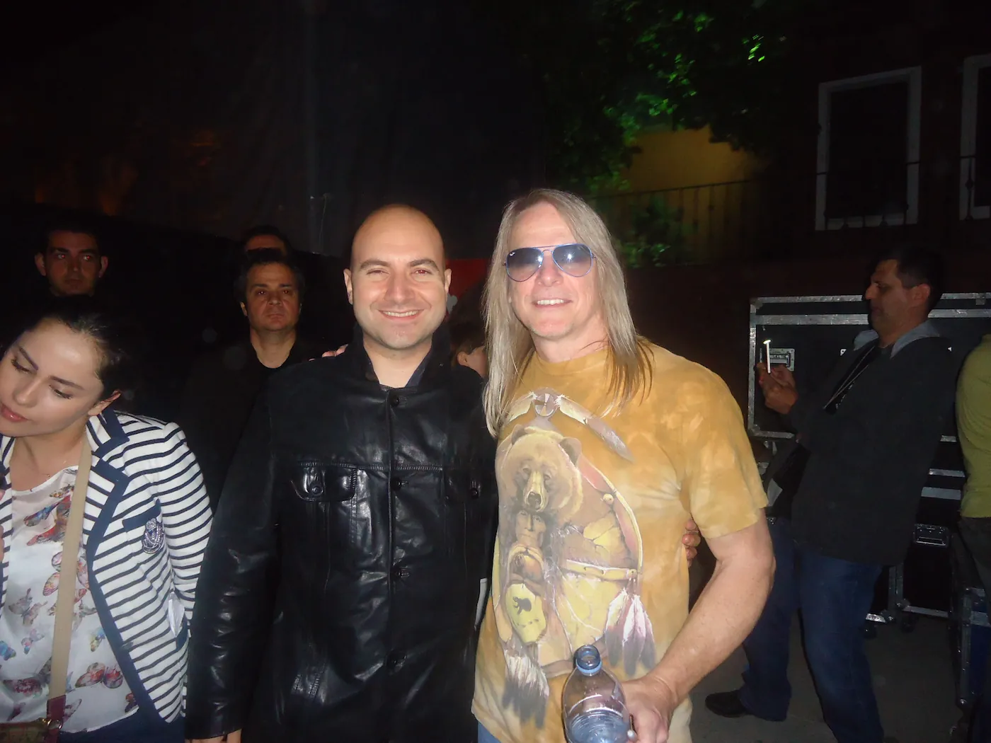 Steve Morse and Orkun Biliş, Co-Founder of Illusthrone, in a publicly shareable high-profile hospitality context in Istanbul