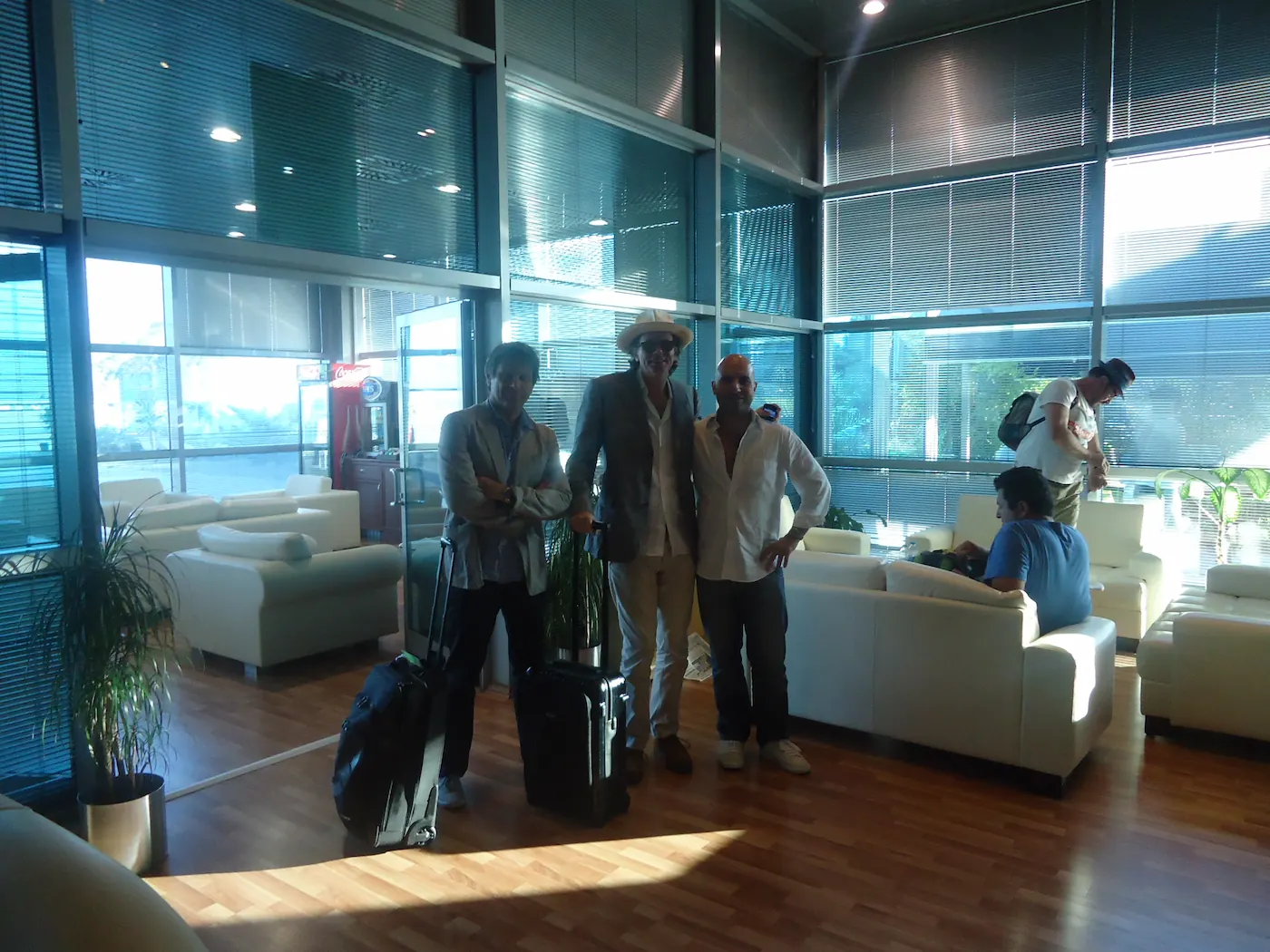 Roger Taylor & John Taylor and Orkun Biliş, Co-Founder of Illusthrone, in a publicly shareable high-profile hospitality context in Istanbul