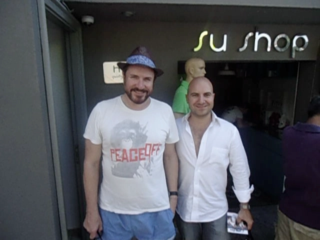 Simon Le Bon and Orkun Biliş, Co-Founder of Illusthrone, in a publicly shareable high-profile hospitality context in Istanbul