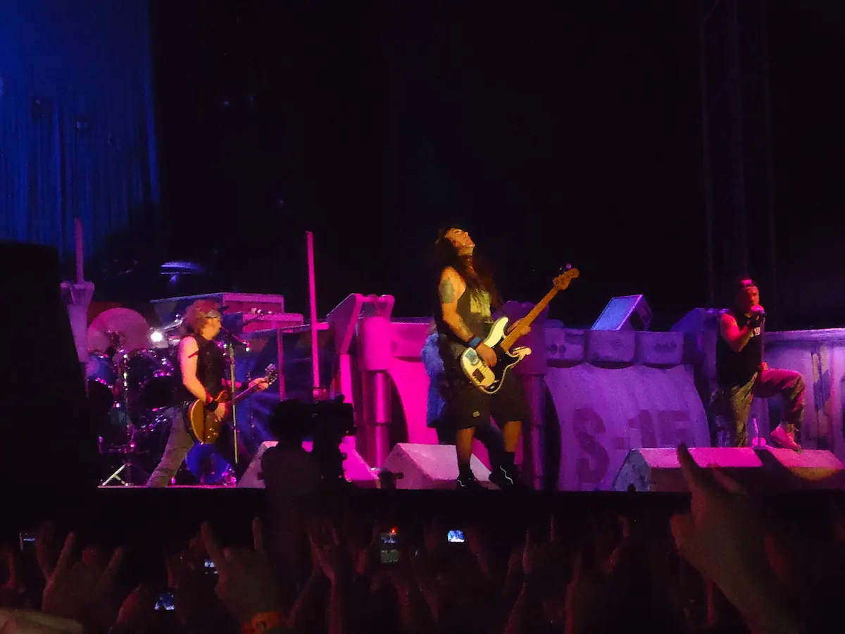 Iron Maiden live concert stage moment in Istanbul connected to major international concert operations and artist hospitality context