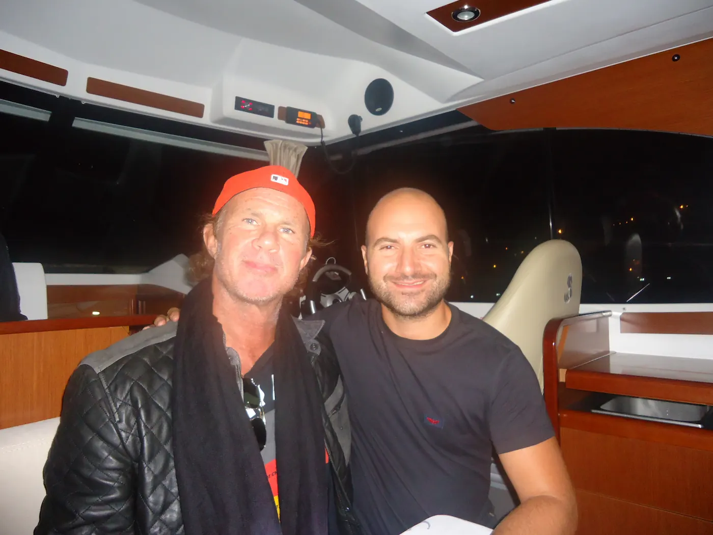 Chad Smith and Orkun Biliş, Co-Founder of Illusthrone, in a publicly shareable high-profile hospitality context in Istanbul