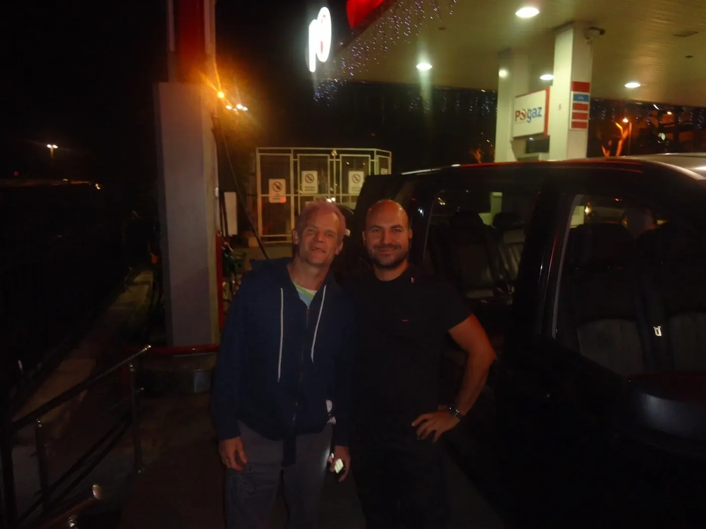 Flea and Orkun Biliş, Co-Founder of Illusthrone, in a publicly shareable high-profile hospitality context in Istanbul