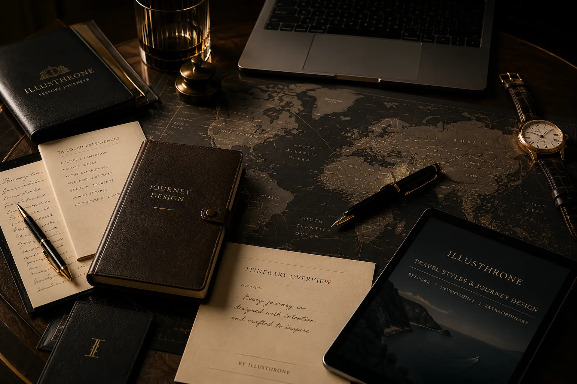 Travel Styles and Journey Design by Illusthrone