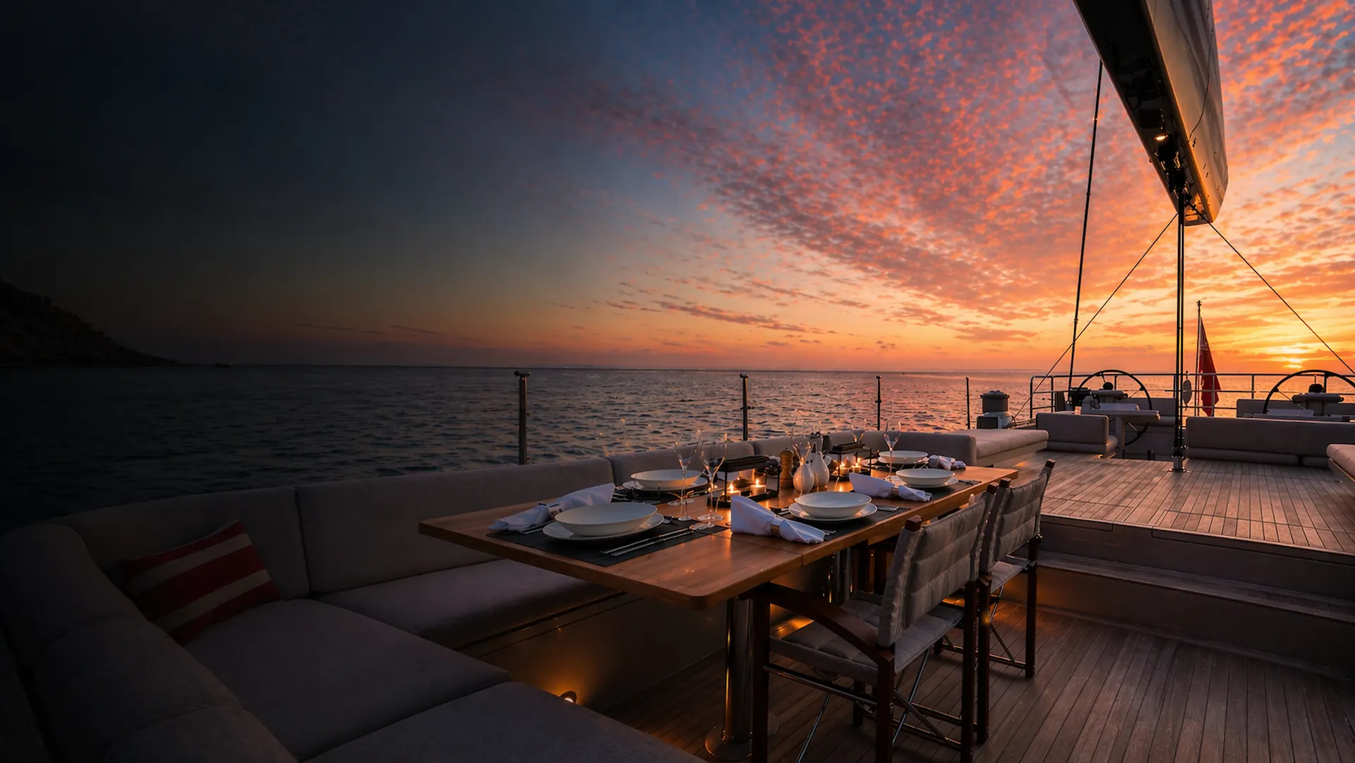 Illusthrone yacht journey