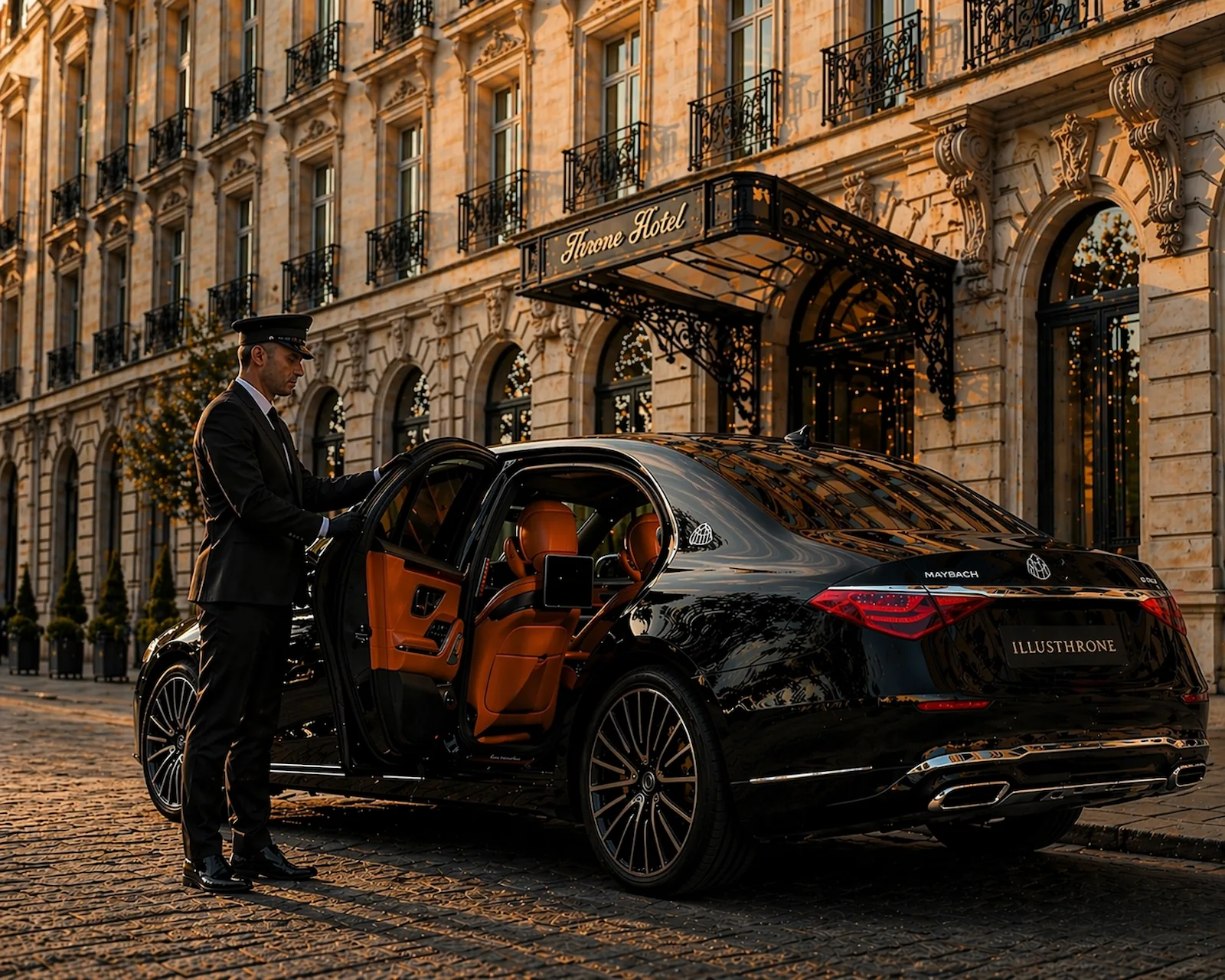 Chauffeur and airport transfers by Illusthrone
