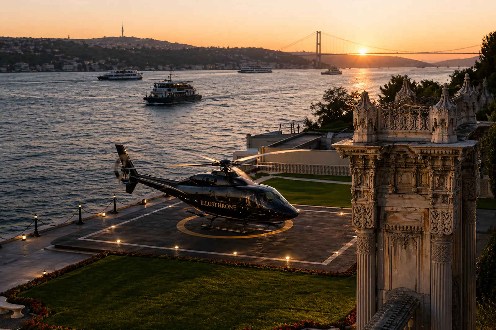 Private aviation and yachting by Illusthrone