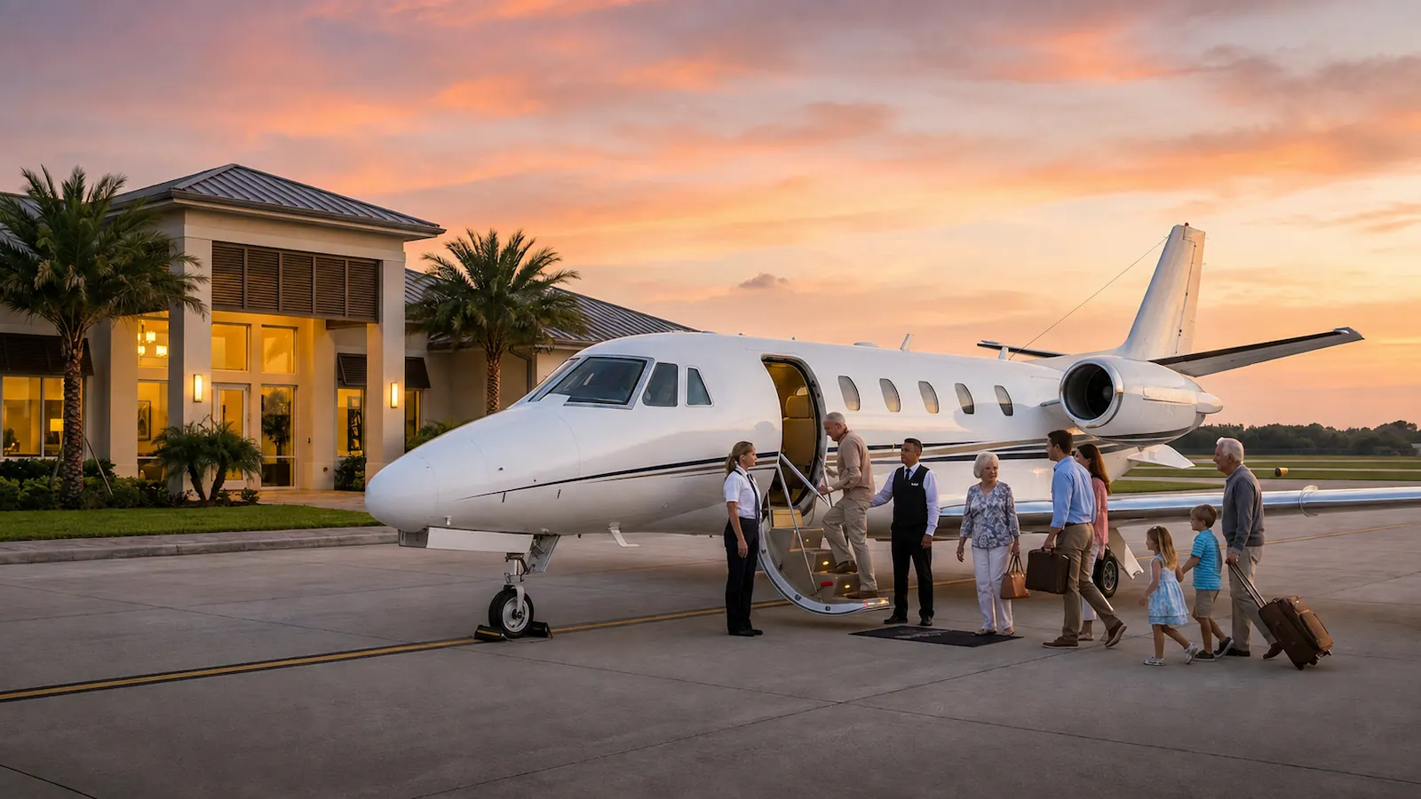 International private jet charter coordinated by Illusthrone