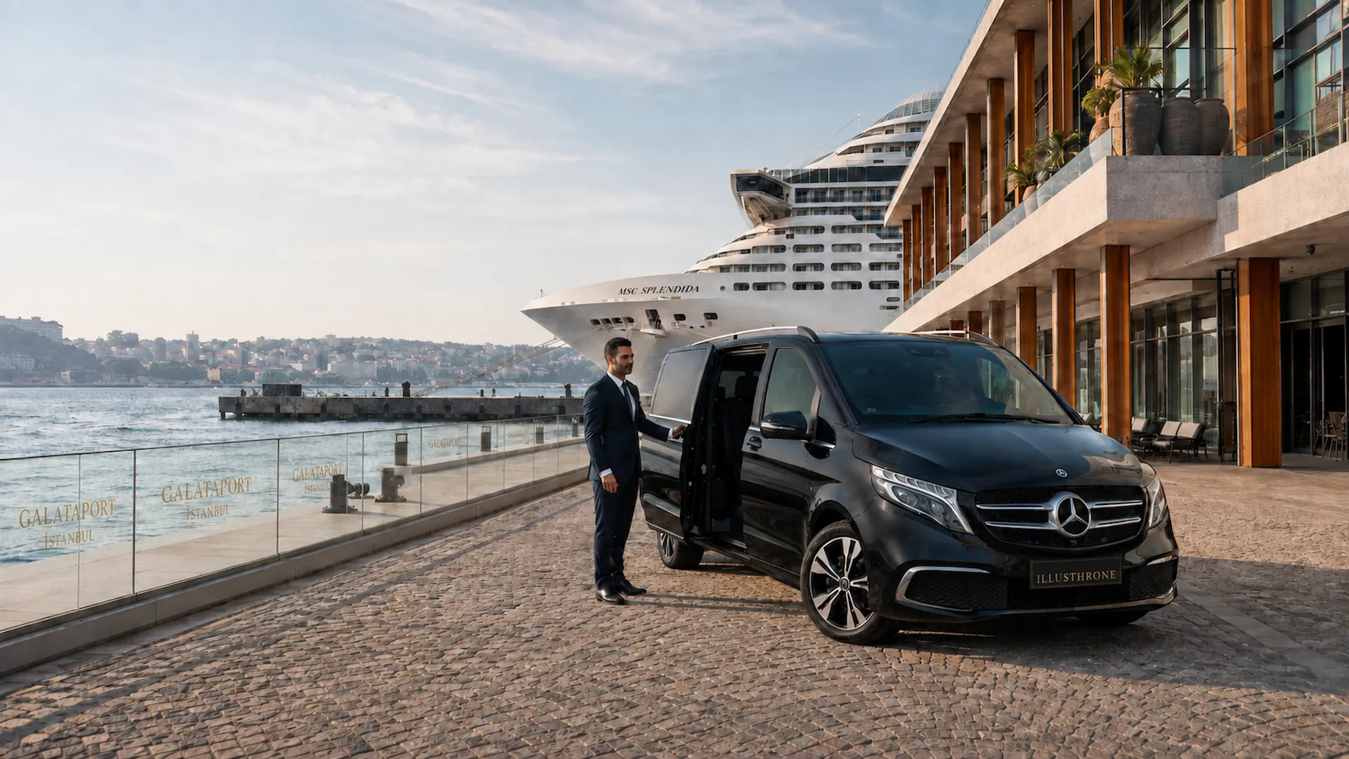 Private cruise guest services in Istanbul with Galataport arrival coordination