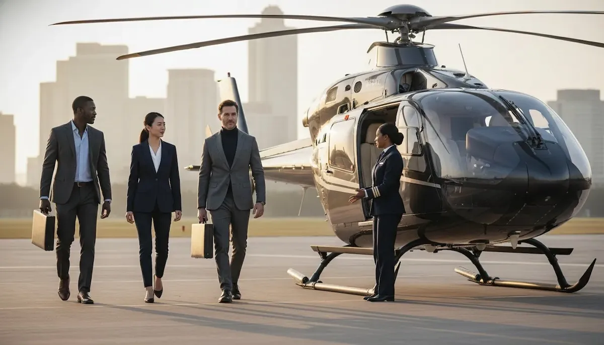 Executive helicopter mobility