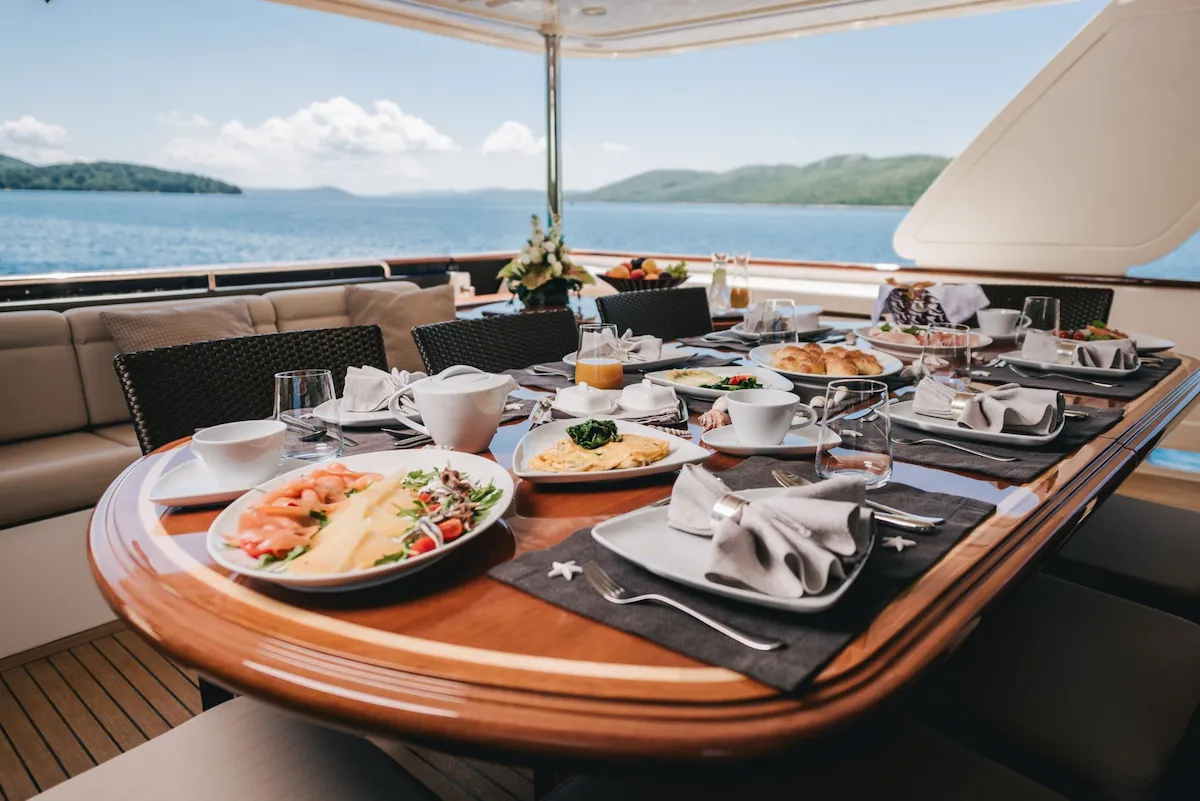 Mediterranean onboard lifestyle
